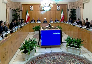 اولین جلسه هیئت دولت پس از حماسه ۲۲ بهمن ۹۷ + فیلم