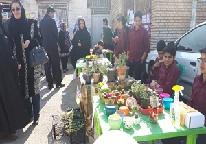 بازارچه کار و فناوری در دبیرستان آزادگان راه اندازی شد