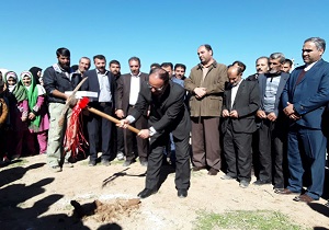 آغاز ساخت دو واحد آموزشی در بویین زهرا