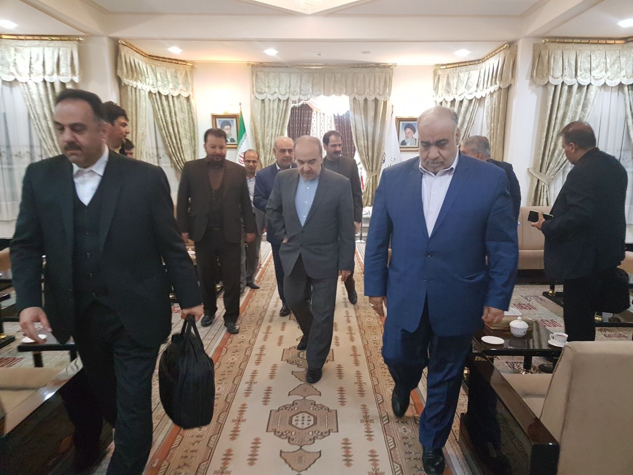 وزیر ورزش و جوانان  صبح امروز  وارد کرمانشاه شد