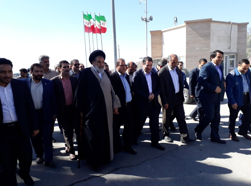 بازدید وزیر صنعت، معدن و تجارت از معدن چغارت سنگ آهن بافق+ تصاویر