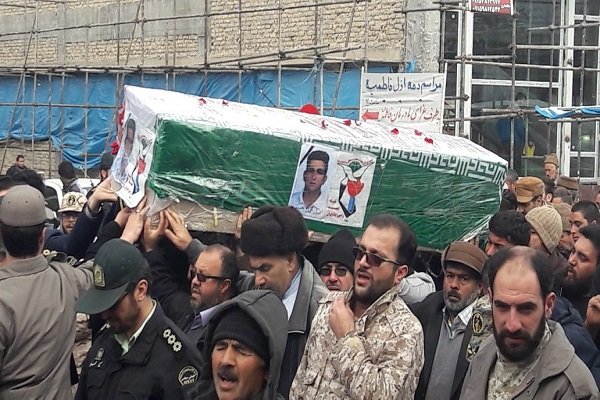 پیکر مطهر شهید مرزبانی در قوچان تشییع شد
