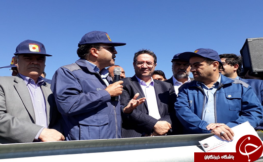 بازدید وزیر صنعت، معدن و تجارت از معدن چغارت سنگ آهن بافق