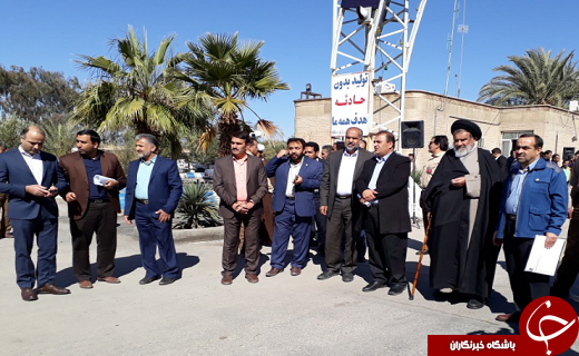 بازدید وزیر صنعت، معدن و تجارت از معدن چغارت سنگ آهن بافق