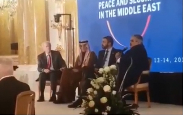 کلیپ لو رفته از سخنان ضد ایرانی وزرای خارجه عربی در نشست ورشو