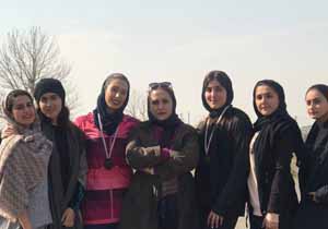 جباری طلایی و رکورددار پرتاب طناب ایران شد