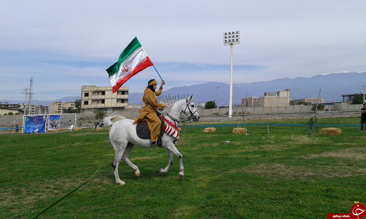 جیرفت میزبان جشنواه شو سواره اسبان بومی فلات ایران + تصاویر