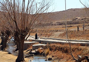 جریان دوباره آب در چشمه غربال&zwnj;بیز مهریز