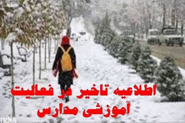 سرما سبب تاخیر در آغاز به کار مدارس بویراحمد و دنا شد