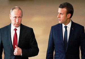 گفتگوی تلفنی مکرون و پوتین با موضوع سوریه