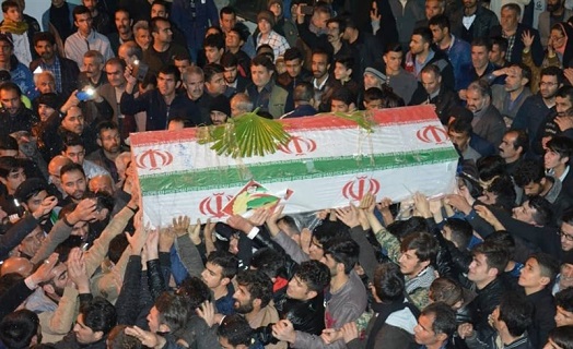 پیکر شهید علی خادمی در خمینی&zwnj;شهر تشییع شد