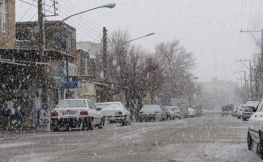 روستای رضوان بیشترین بارش برف در استان سمنان را به خود اختصاص داد