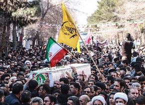 کاشانی ها در تشییع پیکر شهدای پاسدار سنگ تمام گذاشتند