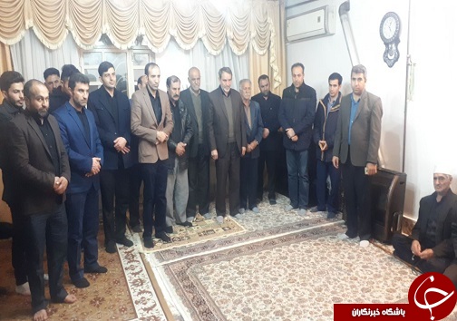 دیدارعضو کمیسیون امنیت ملی مجلس شورای اسلامی با خانواده شهید جابربیرانوند در خرم آباد+تصاویر