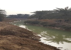 پایان عملیات لایروبی نهرهای گرمه و ذیل ام الصخر در شادگان