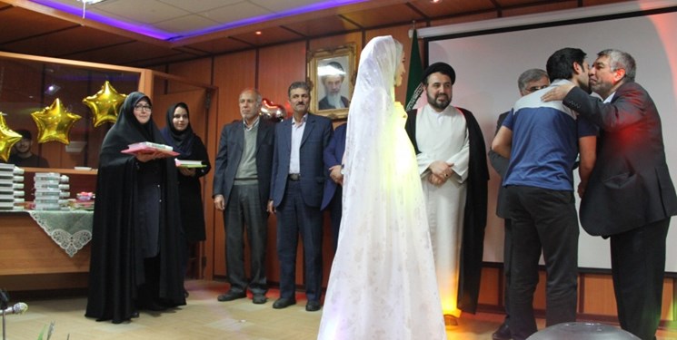 برپایی جشن ازدواج ۲۶ زوج دانشگاه تفرش