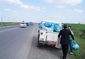 پاکسازی شهر‌ها و راه‌های مواصلاتی استان اردبیل در ایام عید نوروز