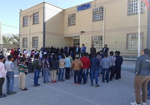 بازدید مسئولان از روند آموزشی دبستان شهیدان پیرآباد شهرتشان