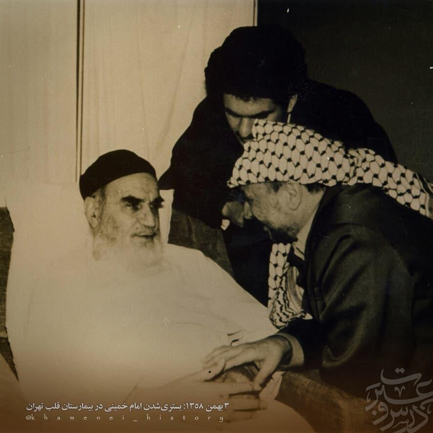 نقش آیت&zwnj;الله خامنه&zwnj;ای در انتقال امام(ره) به تهران +عکس