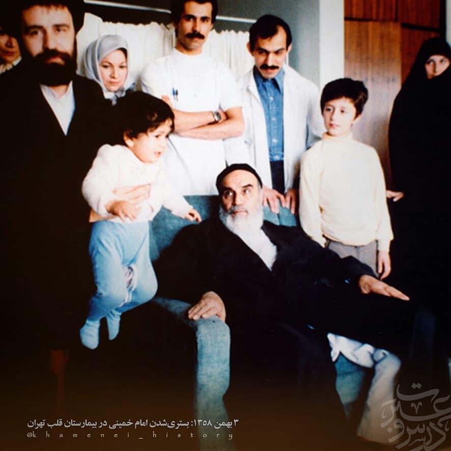 نقش آیت&zwnj;الله خامنه&zwnj;ای در انتقال امام(ره) به تهران +عکس