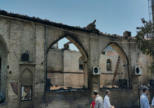 سرعت در بازسازی مسجد جامع ساری