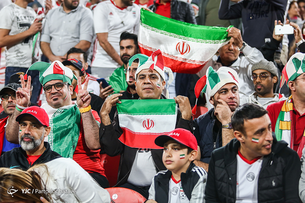 عملکرد تماشاگران ایرانی قابل قبول است