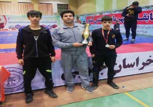 ورزشکاران مهابادی در مسابقات کشتی کشوری مقام آور شدند