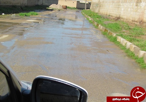 بررسی مشکلات فاضلاب و آب های سطی شهر بستان
