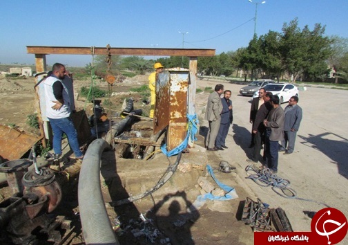 بررسی مشکلات فاضلاب و آب های سطی شهر بستان