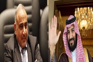 گفتگوی تلفنی ولیعهد عربستان با نخست‌وزیر عراق