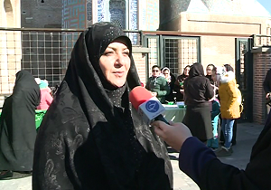 طولانی‌ترین سفره نذری در اردبیل برپا شد