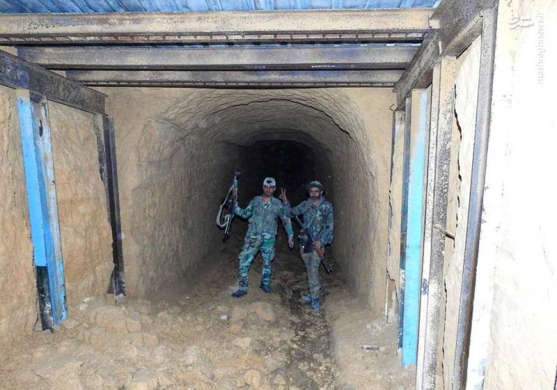 کشف تونل سه کیلومتری داعش در استان الانبار عراق