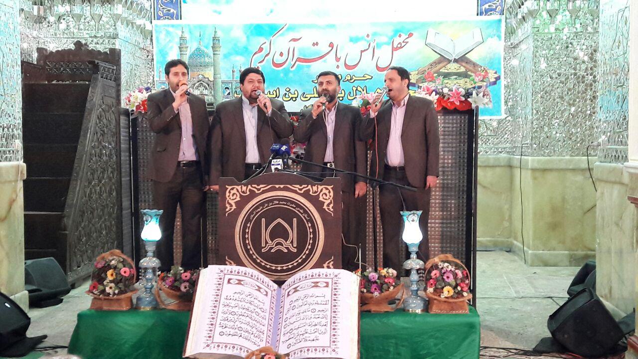 کاروان قرآنی بر سر مزار شهید محسن حججی/ خوزستان مقصد بعدی کاروان قرآنی