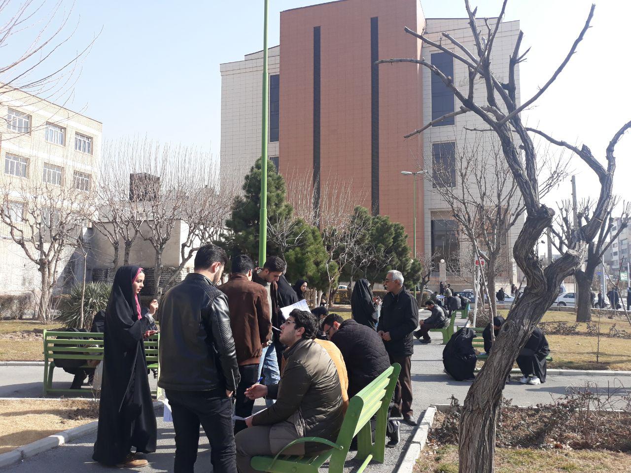 دانشجویان مقابل دیوان عدالت اداری تجمع کردند