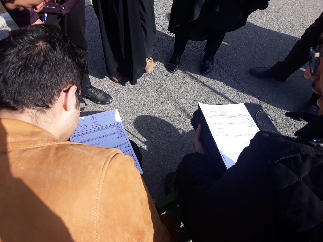 دانشجویان مقابل دیوان عدالت اداری تجمع کردند