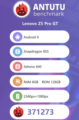 لنوو Z5 Pro GT با عبور از آیفون XS به قدرتمندترین تلفن هوشمند جهان تبدیل شد