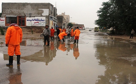 مشکل سیل بند جاده هویزه- رفیع حل شد