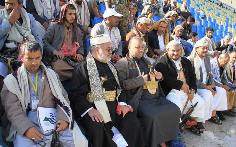 جشن ازدواج دسته جمعی فرزندان شهدا در یمن+تصاویر