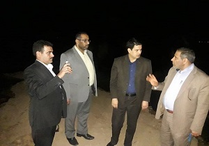 دیدار سرمایه گذار خارجی با سرپرست فرمانداری حمیدیه