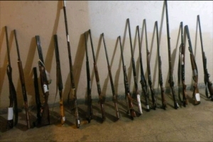کشف و ضبط اسلحه شکاری غیرمجاز در رشت