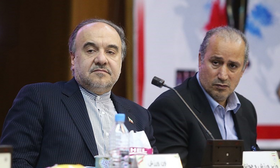 مهدی تاج با وزیر ورزش و جوانان دیدار کرد/ احتمال نرفتن رئیس فدراسیون به امارات