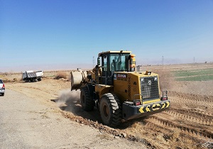 بازگشایی مسیر رودخانه باغستان آیسک