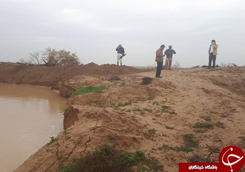 رفع مشکلات سیل بندها در دشت آزادگان با اقدامات جهادی رفع مشکلات سیل بندها در دشت آزادگان با اقدامات جهادی
