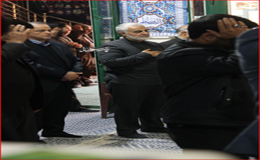 مراسم ترحیم مادرِ همسر حاج قاسم سلیمانی در کرمان + تصاویر