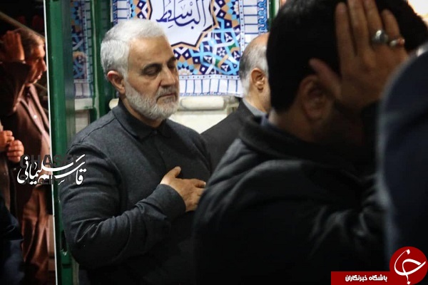 تصاویری از ختم مادر همسر سردار سلیمانی