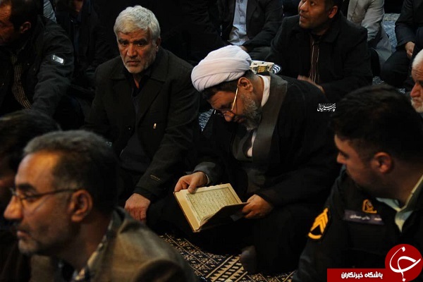 تصاویری از ختم مادر همسر سردار سلیمانی