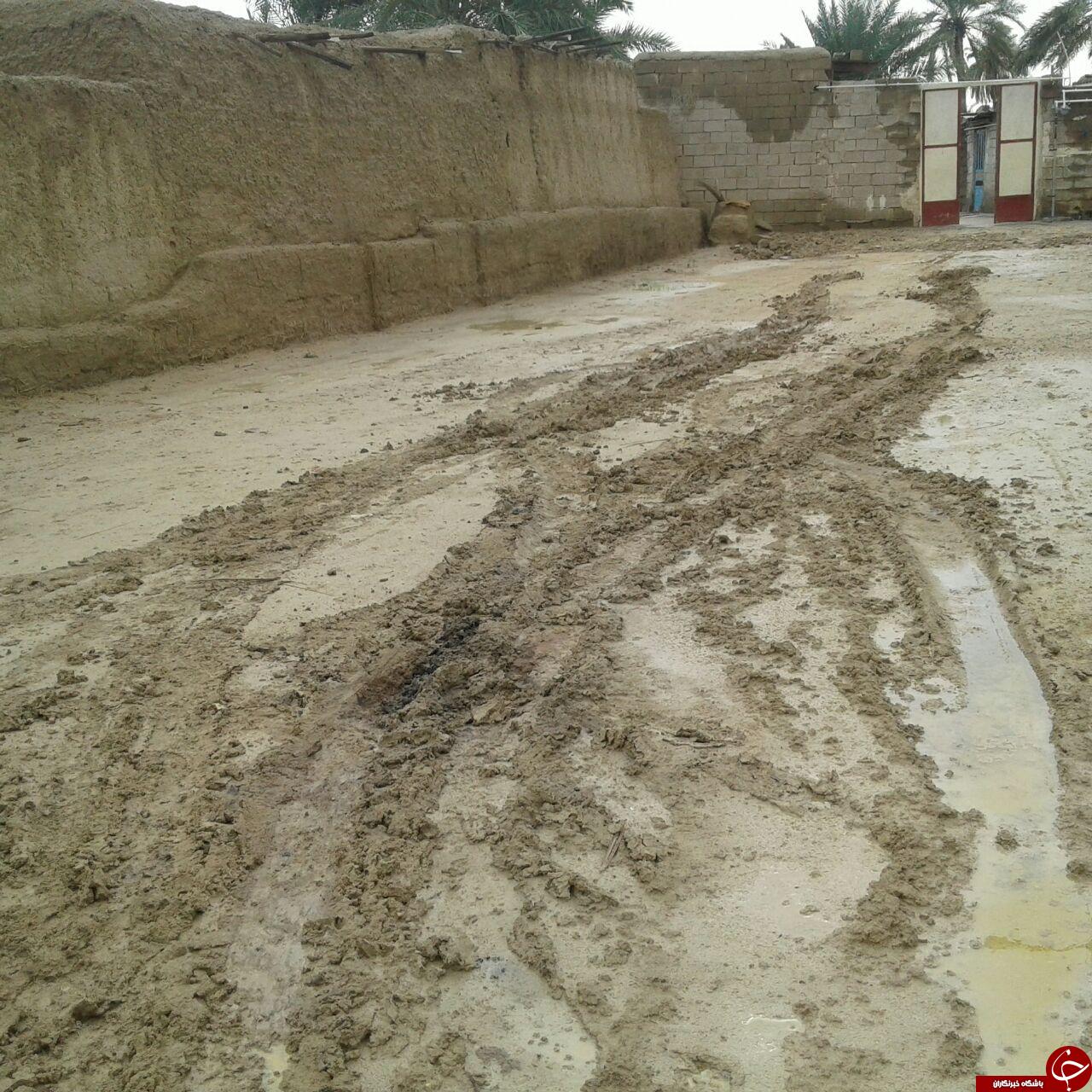 تردد سخت دانش&zwnj;آموزان از خیابان&zwnj;های گِل&zwnj;آلود 