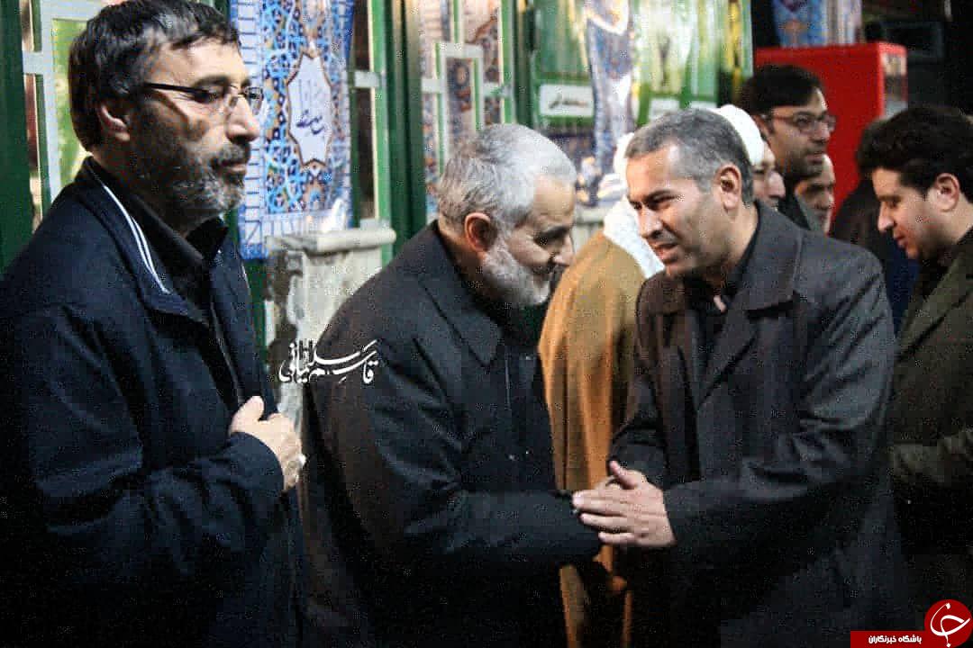 تصاویری از ختم مادر همسر سردار سلیمانی