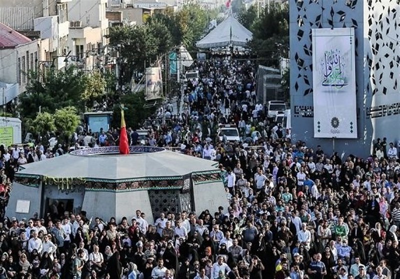 تجمع بزرگ &laquo;دختران انقلاب&raquo; با حضور مرضیه هاشمی در میدان امام حسین (ع)