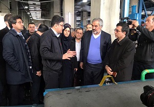 خط تولید تایر سبز در کارخانه لاستیک بارز کردستان  افتتاح شد